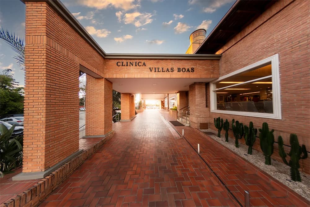 Entrada da Clínica Villas Boas em Brasília
