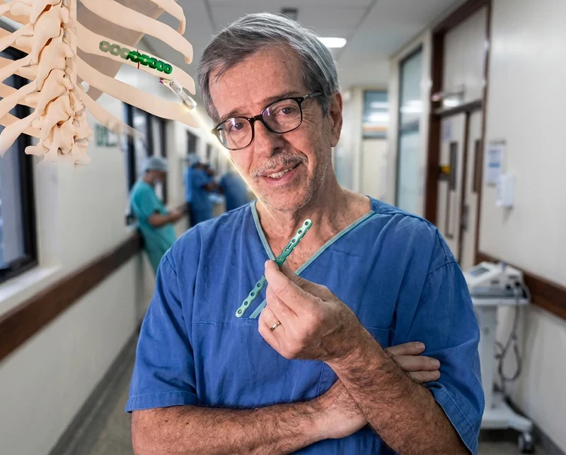 Imagem publicada pela Cardiomed com apresentação de instrumento da linha Versalock