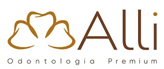 Logotipo de Ali Odontologia Premium, cliente da Mix7